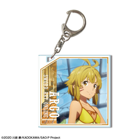 『ソードアート・オンライン -プログレッシブ- 冥き夕闇のスケルツォ』アクリルキーホルダー デザイン07(アルゴ/A)【202508再販】